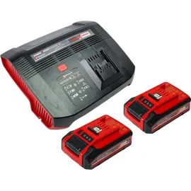 Einhell GE-CL 36 Li E Akku Laubbläser und -sauger 36 V ( 2x 18 V ) Power X-Change Brushless + 2x Akku 4,0 Ah + Ladegerät