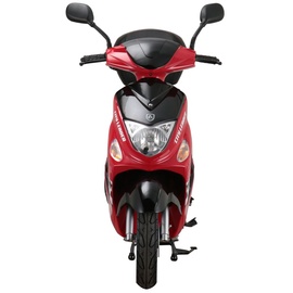 Alpha Motors CityLeader 50 ccm 3,0 PS 45 km/h rot inkl. Topcase