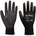Pu-beschichtete Schwarze Handschuhe Xs Größe 6