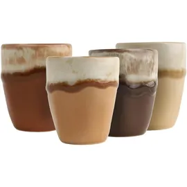 CreaTable Espressotasse 0,08 l Braun 4 St.
