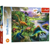 pbs deutschland gmbh & co.kg Puzzle 200 - Dinosaurier (Kinderpuzzle)