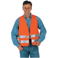 EDE WICATEX Warnweste, BW-MG, Einheitgröße, orange
