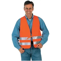 EDE WICATEX Warnweste, BW-MG, Einheitgröße, orange