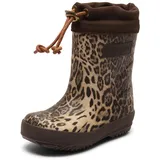 Bisgaard Unisex Kinder Thermo Gummistiefel, Leopard, 35 EU