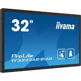 Iiyama Prolite TF3239AS-B1AG 80cm 31,5" IPS LED-Monitor Full-HD Open Frame 40 Punkt Multitouch Bonded PCAP kapazitiv HDMI DP RJ45 RS-232c USB2.0 IP65 Android OS AntiGlare Touch-durch-Glass 24/7