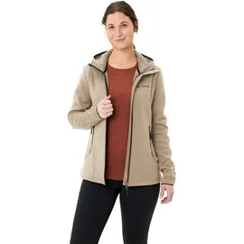 Vaude Idris Fleece Hoodie Jacke (Größe L, beige)