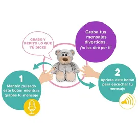 FAMOSA My Talking Teddy Bear Ud Teddybär - Multicolor - One Size