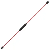 Sport-Tec Schwingstab für Tiefenmuskulatur, Schwungstab für Vibrationstraining flexibel inkl. Übungsposter, 160 cm