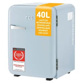 First Austria Retro Mini Kühlschrank 40 l 56,2 cm hoch Blau