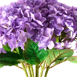 Beliani Künstlicher Blumenstrauß PERNES 50 cm Violett