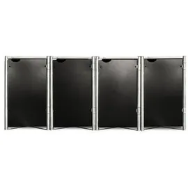 Hide Mülltonnenbox 240 l 279 x 115 x 81 cm schwarz