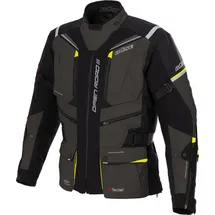 BÜSE Open Road III Textiljacke Schwarz/Grau/Neongelb 60