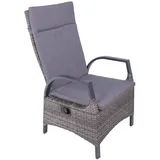 Garden Pleasure Hochlehner Almada 2er Set 58 x 65 x 113 cm grau 2 St.