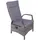 Garden Pleasure Hochlehner Almada 2er Set 58 x 65 x 113 cm grau 2 St.