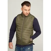 SOULSTAR Steppweste MJBIBURY Leichte Übergangsweste grün S