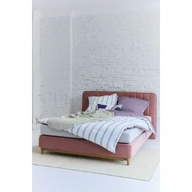 Tom Tailor Wendebettwäsche Classic Satin Stripes Gelb/Hellblau 155 x 220 cm + 80 x 80 cm