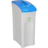 Leafield Mini Confidential Paper Environbin, 82 Liter - Grau, Blau