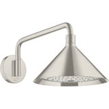 Hansgrohe Axor Showers/Front Kopfbrause mit Brausearm edelstahloptik 26021800