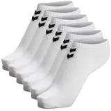 hummel hmlCHEVRON Sneakersocken 6er Pack Weiß 46-48