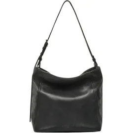 Liebeskind Berlin Hobo Bag M Leder/ Baumwolle Black