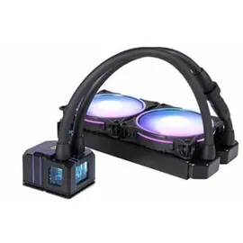 Alphacool Eisbaer Pro Aurora 240 CPU Komplett-Wasserkühlung, D-RGB, CPU Wasserkühler, Schwarz