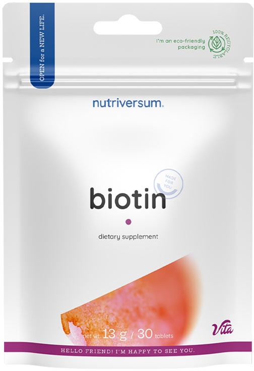 Nutriversum Biotin - VITA (30 Tabletten)