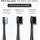wondersmile Bürstenköpfe Soft / 4 Stk Ultimate Black