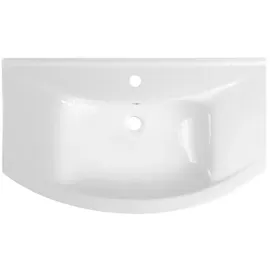 Aqualine ZERO Einbauwaschbecken 86 x 50 cm