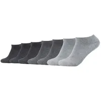 CAMANO Soft Bio-Baumwoll Sneakersocken 0049 - grey 47/49