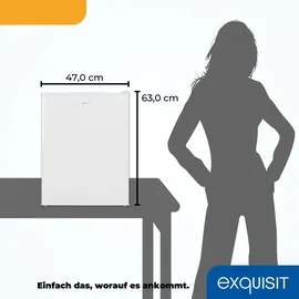 Exquisit GB60-150E weiß