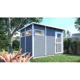 BERTILO Gartenhaus Pentus 3 Grau 234 cm x 337 cm FSC®