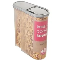 KEEEPER Cerealien-Box Jean 21,5 x 9,5 x 24 cm 1-tlg. grau