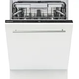 Daewoo Geschirrspüler, Schwarz, Metall, 59.8x86x57 cm, Restzeitanzeige, Startzeitvorwahl, AquaStop, Salzmangelanzeige, Klarspülmangelanzeige, Oberkorb verstellbar, Halbe Beladung, Besteckschublade, Besteckkorb, Maschinenreinigung, geeignet für Hocheinbau, höhenverstellbare Füße, XXL-Innenraum, Küchen, Küchenelektrogeräte, Geschirrspüler