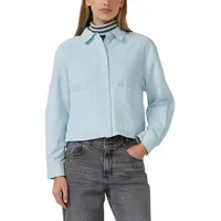 s.Oliver Verkürzte Feincord-Bluse mit aufgesetzten Taschen - 36