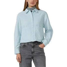 s.Oliver Verkürzte Feincord-Bluse mit aufgesetzten Taschen - 36