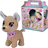 Simba Chi Chi Love Interaktiver Hund Baby Boo 30 cm Grau