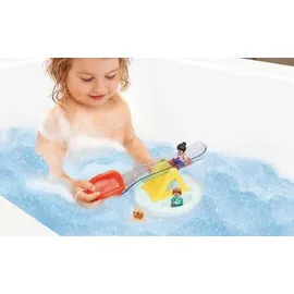 Playmobil 1.2.3 Badeinsel mit Wasserrutsche 70635