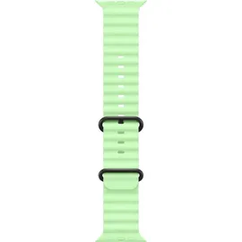 Apple Watch Ultra Ocean Armband 49 mm Neongrün Titan Schwarz
