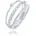 Ring Silber Ring mit Kristallen von SwarovskiSchmuck 56