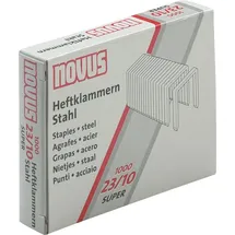 Novus Heftklammern 23/10 Blau 1000 St.