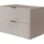 Rodan | Waschbeckunterschrank - 80cm | Beige matt - Kaschmir-Töne | B/H/T 80/57/46cm | Badezimmerschränke, Badmöbel, Waschbecken Unterschränk - Beige