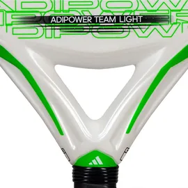 Adidas Adipower Team Light 3.3 Padel-Schläger Pearl Met. / Vivid Green 1 Size
