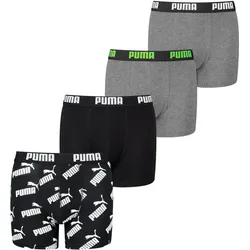 Puma Boxershorts Jungen Kinder Unterhose Unterwäsche 4 er Pack Gr. 176 - 16 Jahre