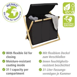 Wenko Trio Ecori, Bambus, Polyester,