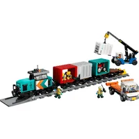 LEGO City Hafengüterzug mit Kran und LKW 60509