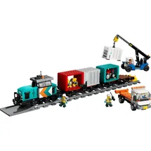LEGO City Hafengüterzug mit Kran und LKW 60509