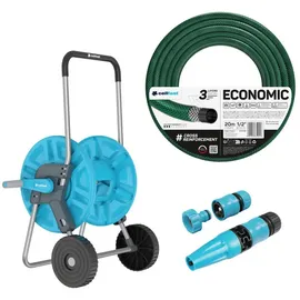 Cellfast Aluplus Schlauchwagen 1/2" 20 m grün