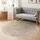HANSE HOME Cavallo Kurzflorteppich Ø 160 cm Beige/Braun