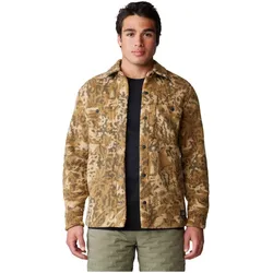 Mountain Hardwear Hicamp Fleece Shacket corozo nut forests floor print (240) M