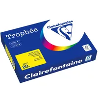 Clairefontaine Kopierpapier Trophée canariengelb DIN A4 80 g/qm 500
